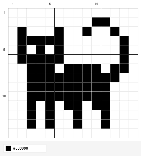 사용자가 KnittyCat으로 만든 격자 도안